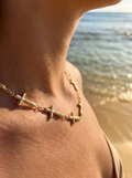 Collar Cruces Entrelazadas