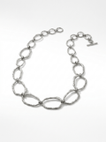 Collar Eslabones Orgánicos Martillados