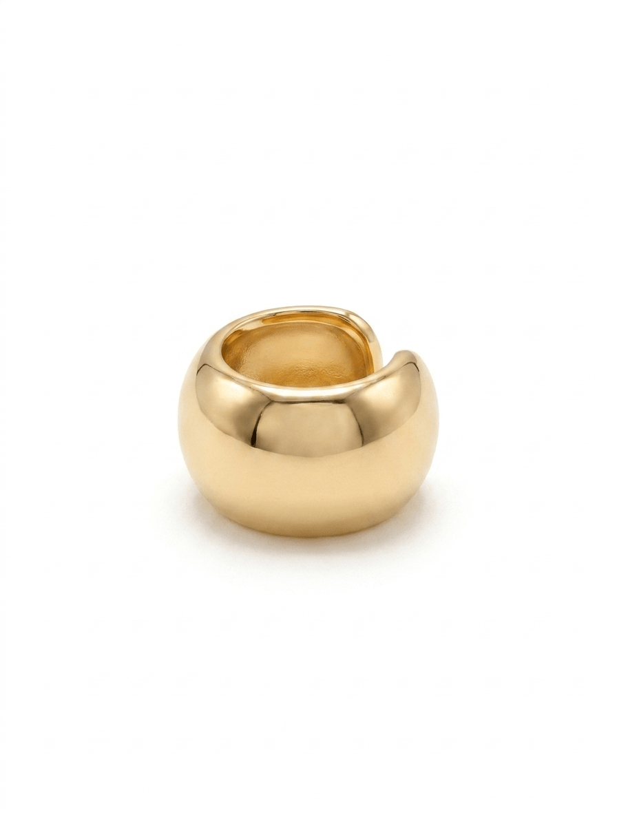 Ear Cuff Bombé Dorado
