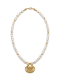 Collar Perlas y Vieira