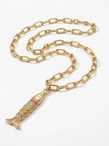 Collar Pez Pastel Multicolor