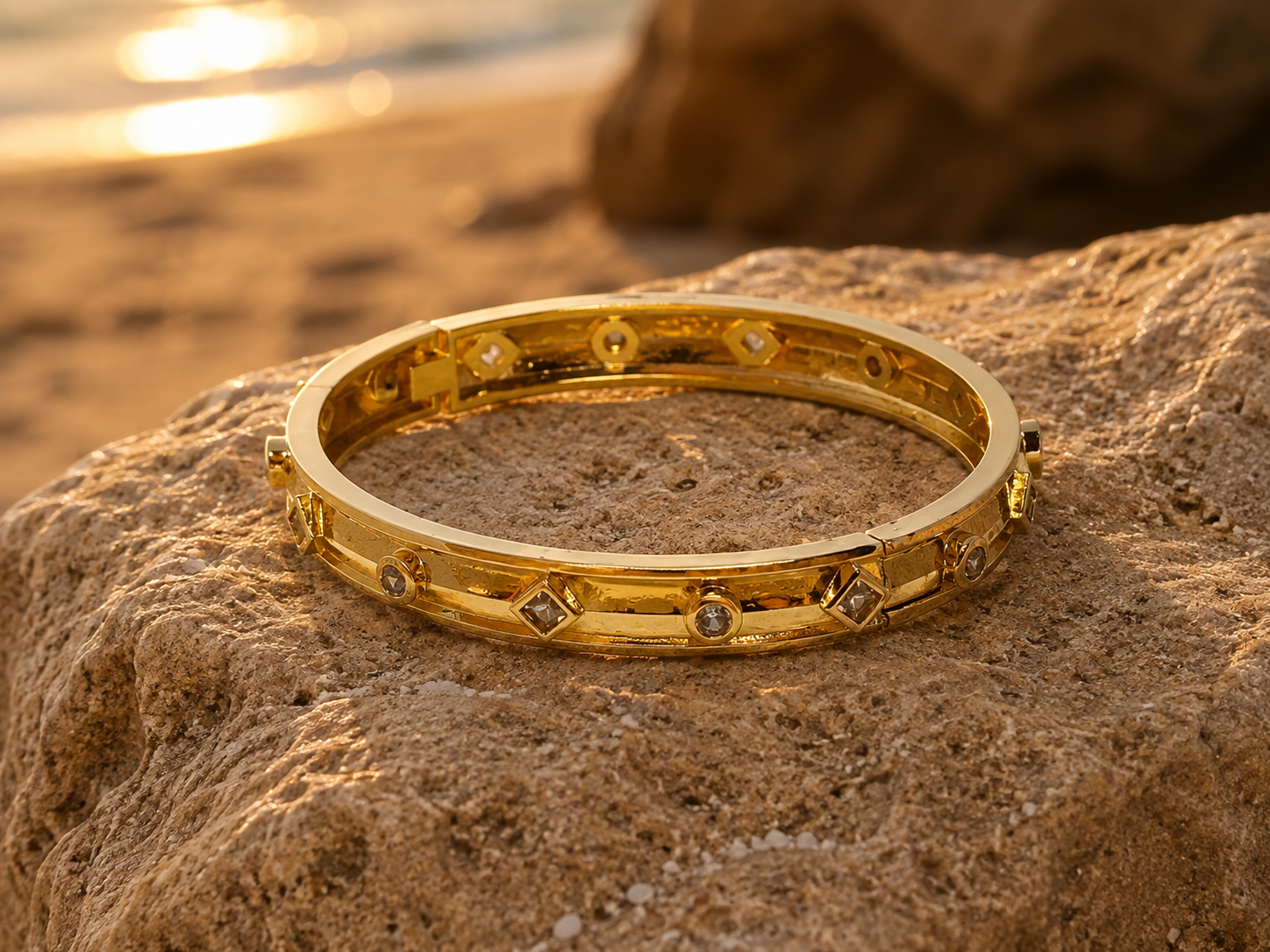 Brazalete Luz Geométrica