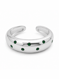 Anillo redondo circones ajustable