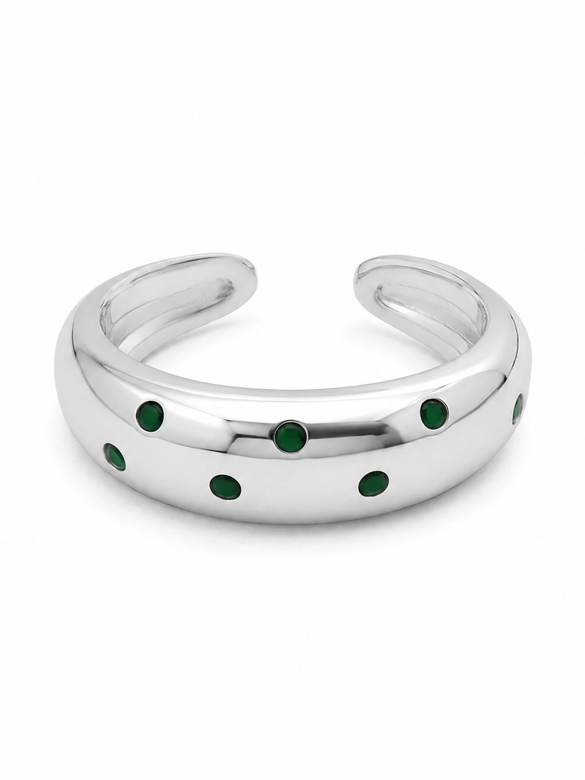 Anillo redondo circones ajustable