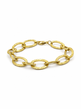 Pulsera eslabones ovalados tamaño grande