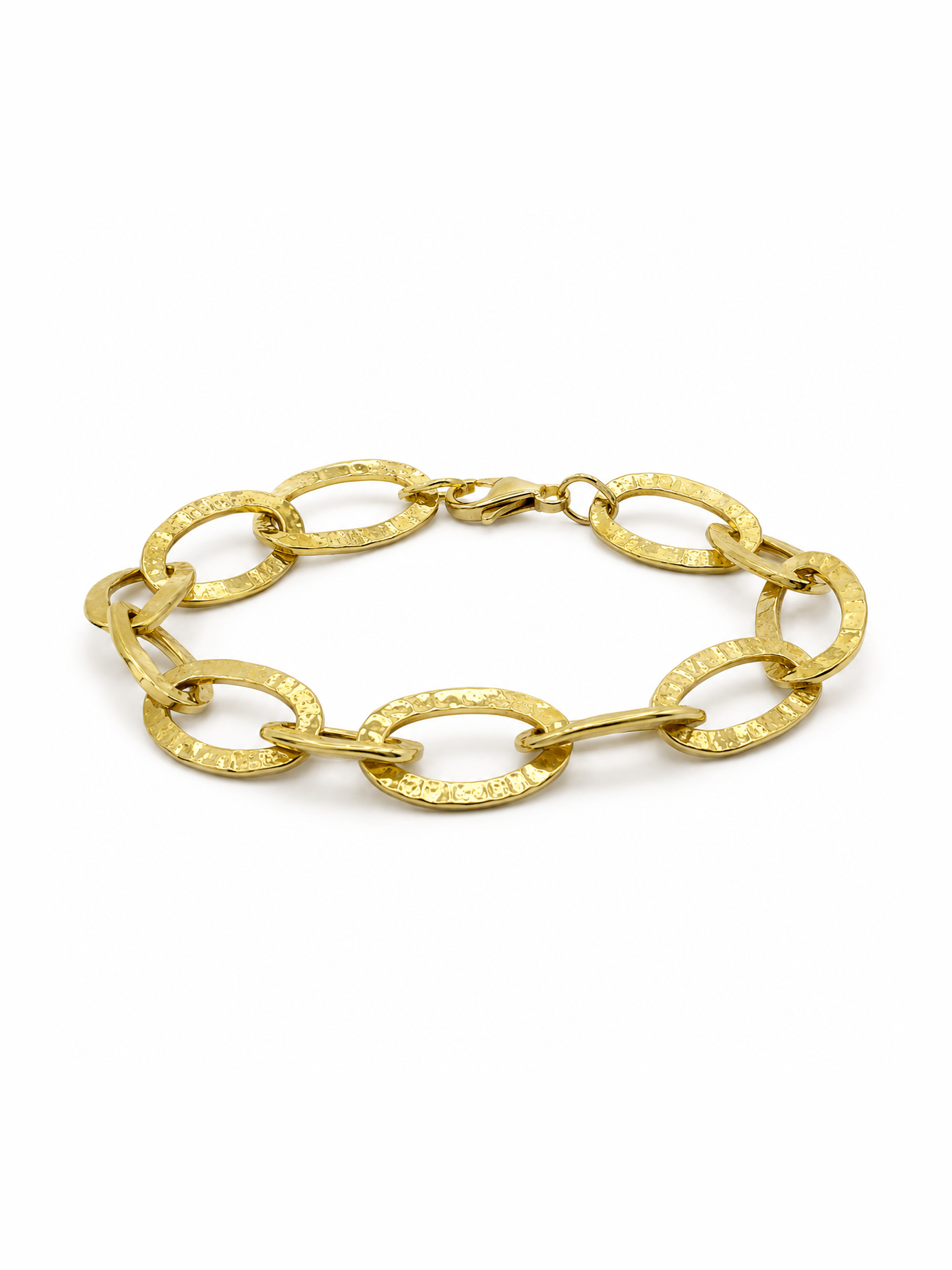 Pulsera eslabones ovalados tamaño grande