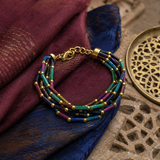 Pulsera Holi Bronce Artesanal India