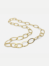Collar Eslabones Grandes Jaipur Bronce