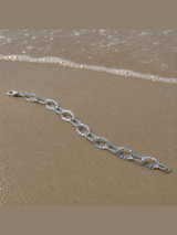 Pulsera eslabones ovalados tamaño grande