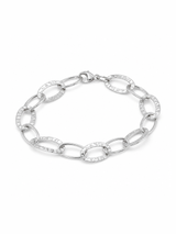 Pulsera eslabones ovalados tamaño grande
