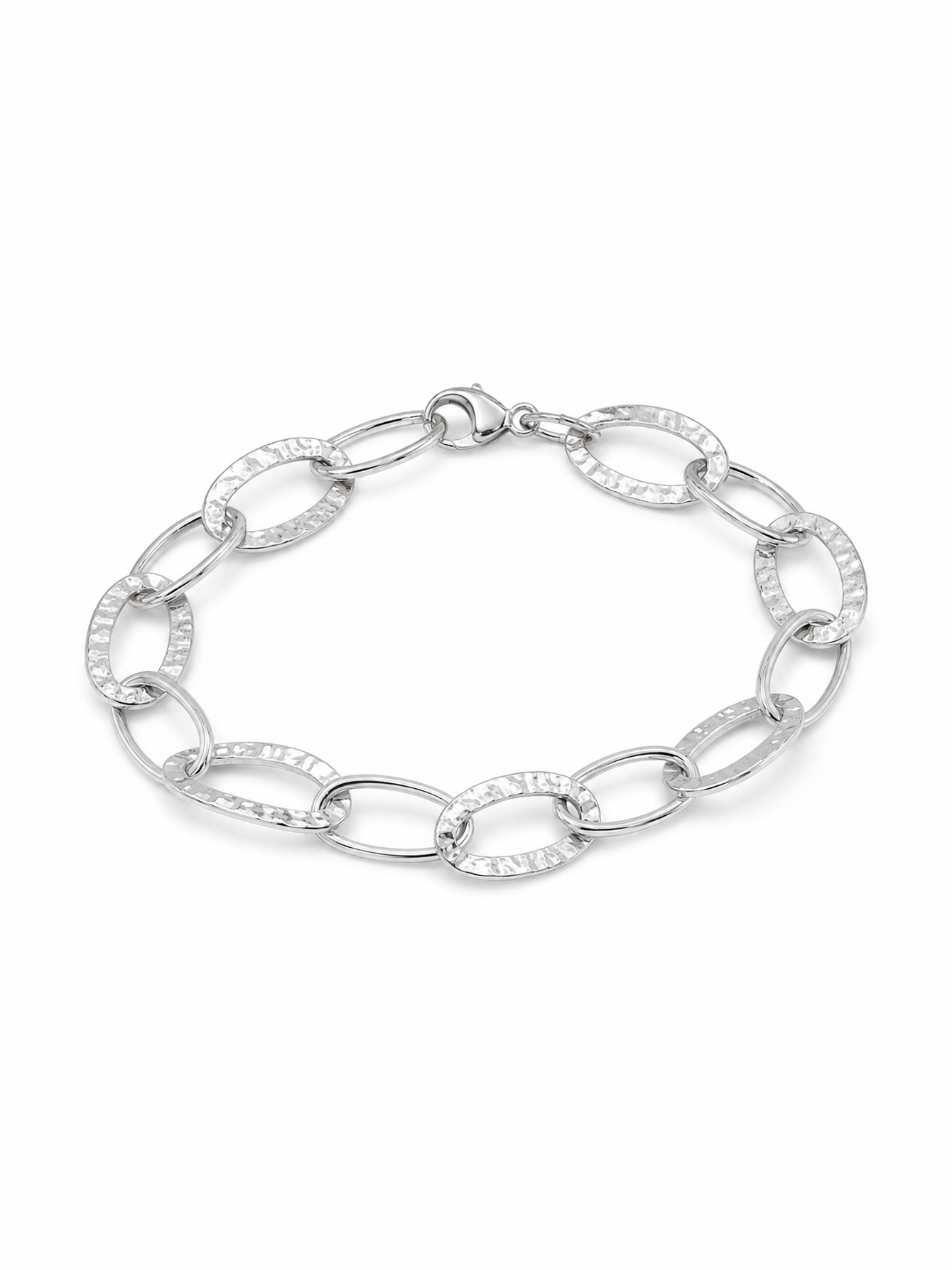 Pulsera eslabones ovalados tamaño grande