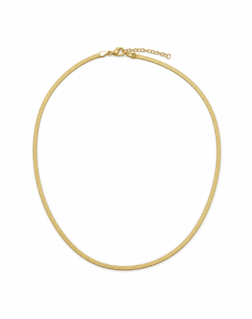 Collar minimalista serpiente