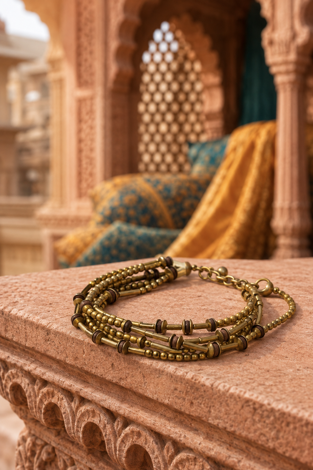 Pulsera Jaipur Bronce Artesanal India