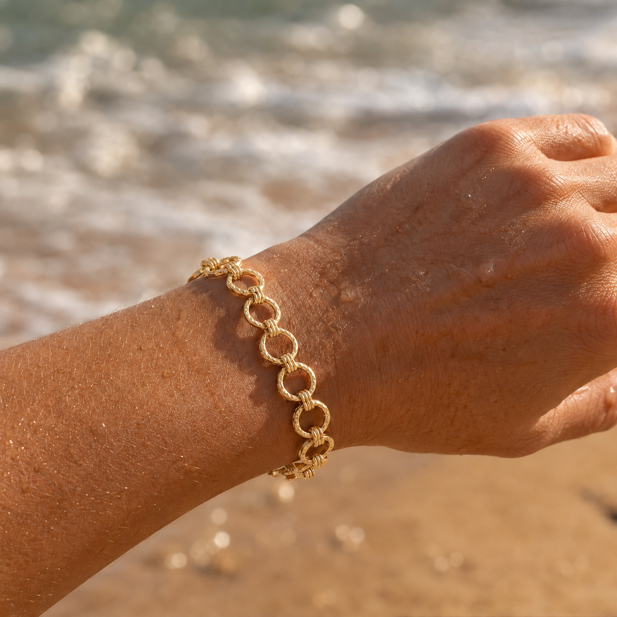 Pulsera eslabones ovalados tamaño pequeño