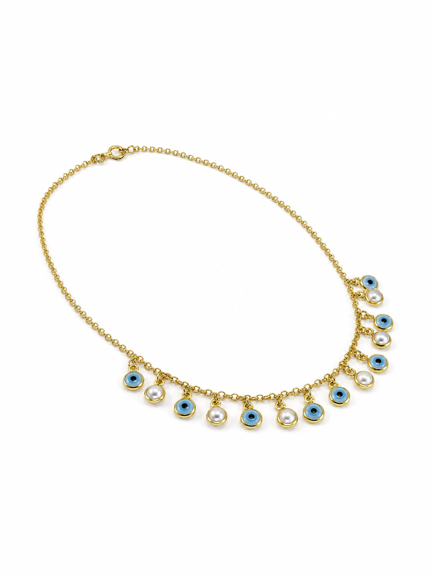 Collar ojo turco