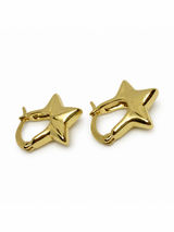 Aros colgante forma estrella