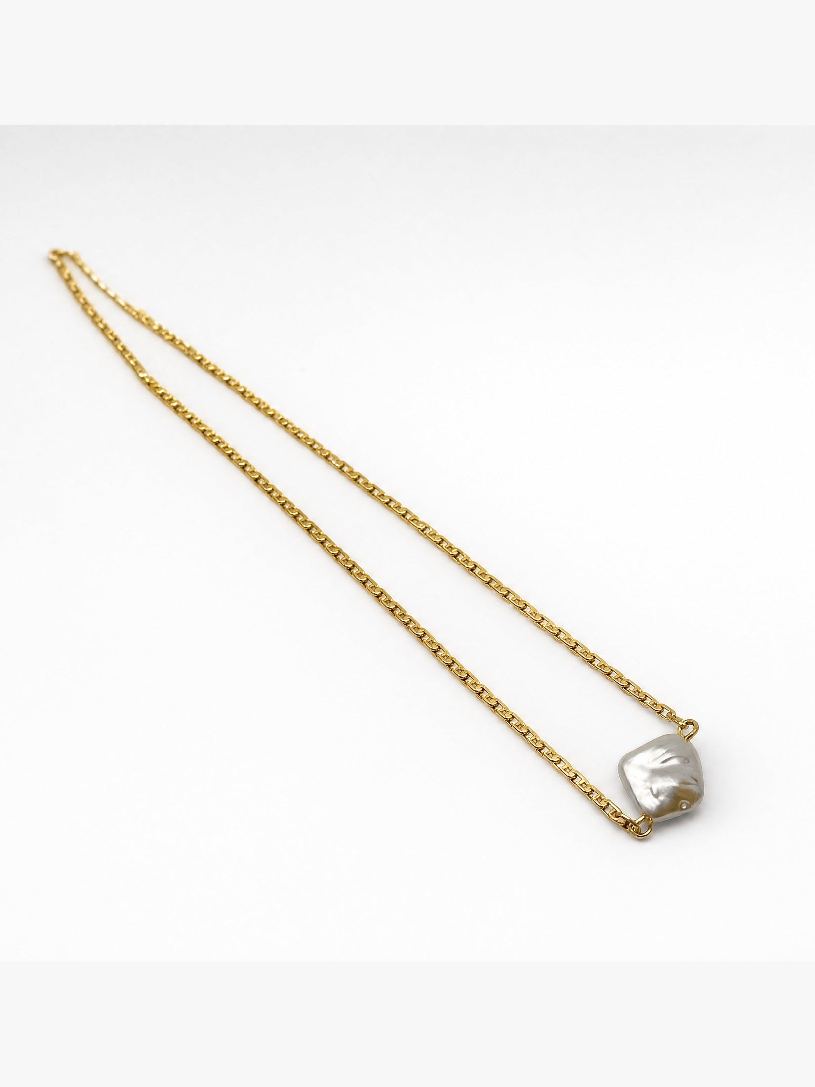 Collar cadena Gucci con dije de perla · libre de níquel | Buono Joyas