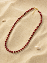 Collar XL con ágata rosa · foto 2 · Buono Joyas