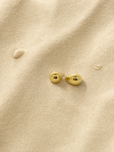 Aros gota tres tamaños (oro y plata) · foto 3 · Buono Joyas