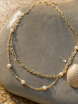 Collar doble con perlas de río · foto 4 · Buono Joyas
