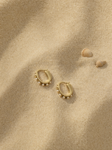 Argollas con perlas distribuidas · foto 3 · Buono Joyas
