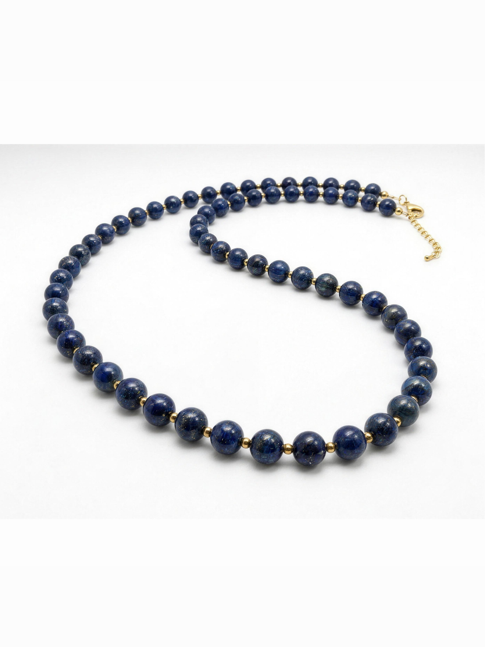 Collar XL lapislázuli · piedras parejas · foto estudio | Buono Joyas
