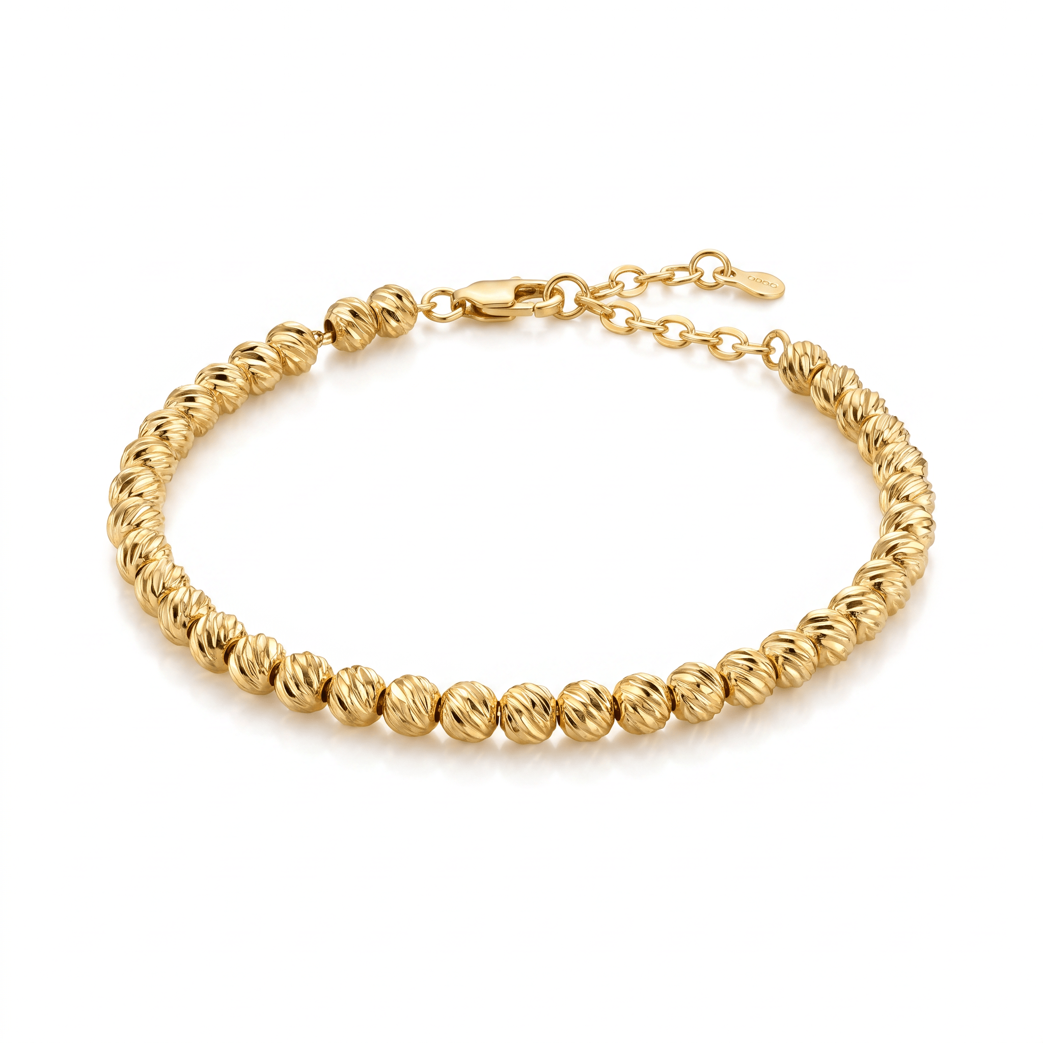 Pulsera Esferas Doradas