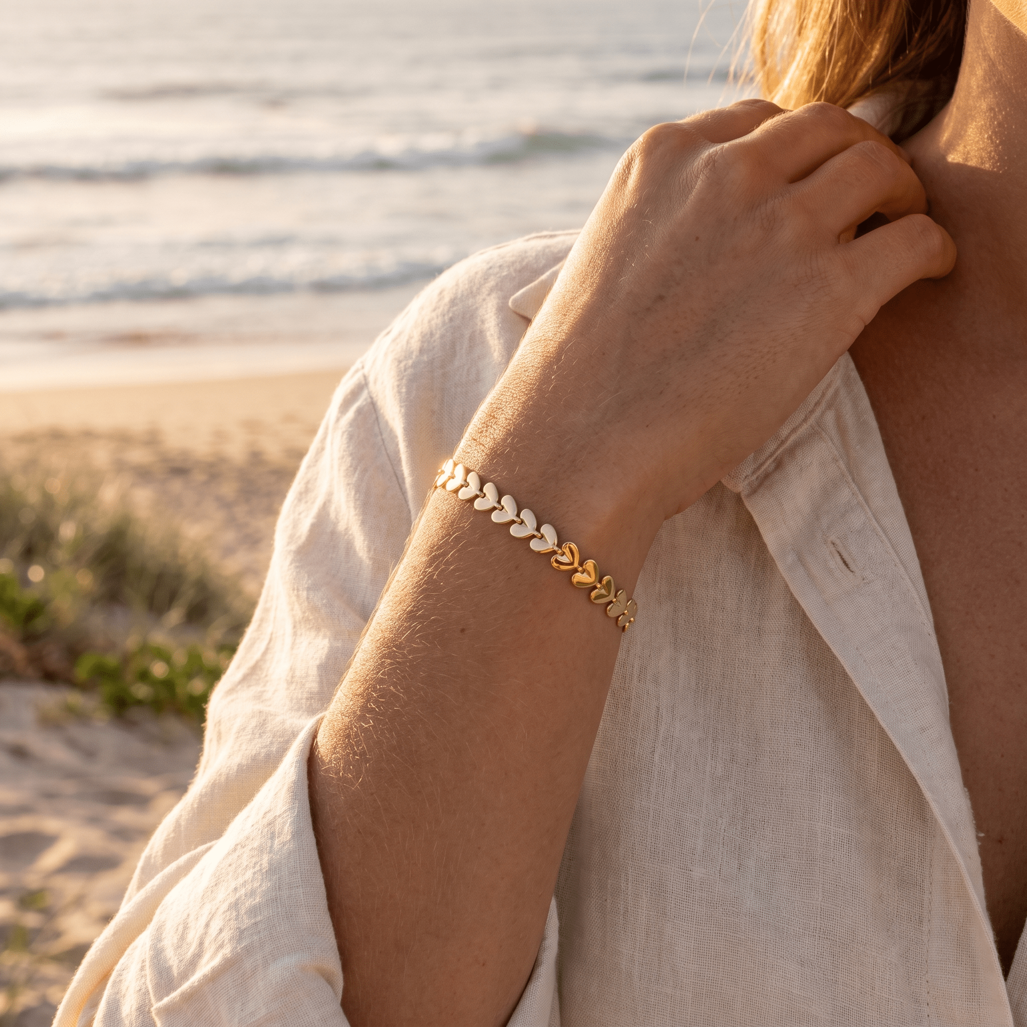 Pulsera Corazón Infinito