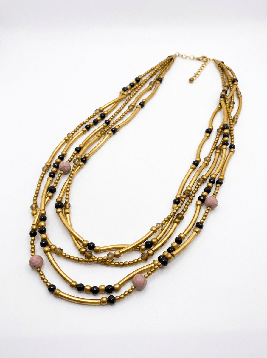 Collar Bronce Multicapas Jaipur