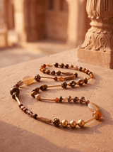 Collar Alma de Bronce - versión ámbar
