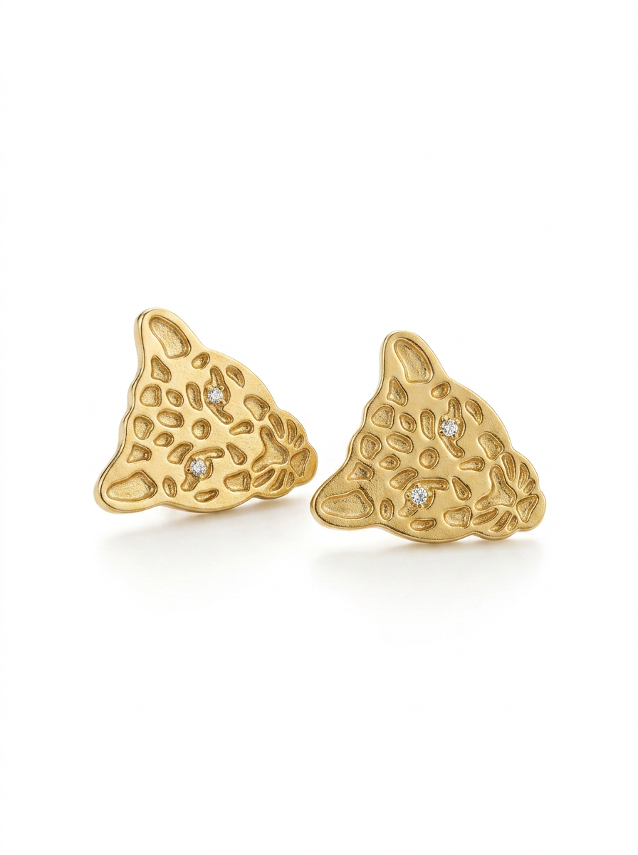 Aros Leopardo Dorados