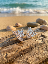Aros Leopardo plateados