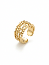 Anillo Triple Textura