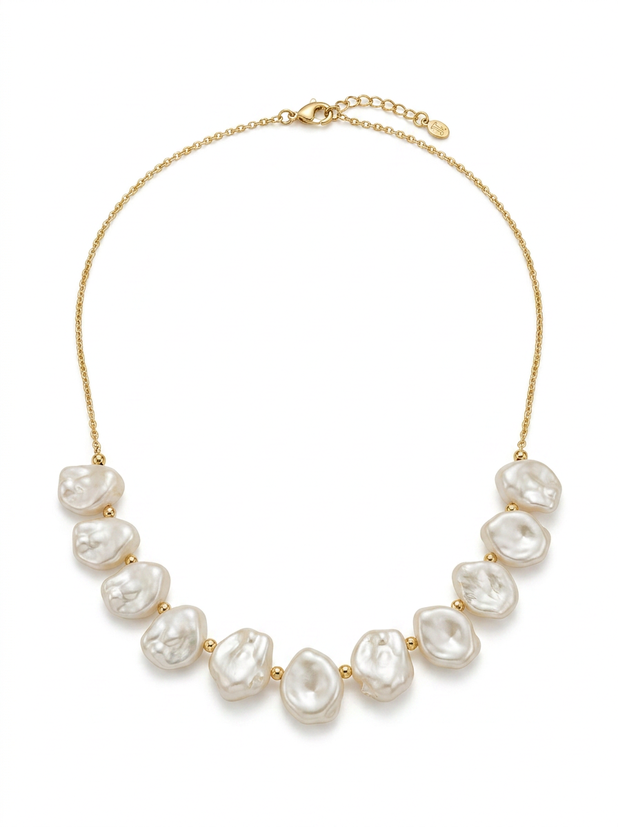 Collar Enchapado Oro 18K Aurora