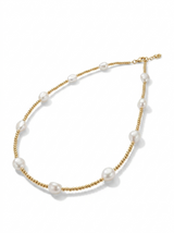 Collar Enchapado Oro 18K Marea