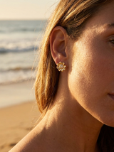 Aros Margarita Brillante