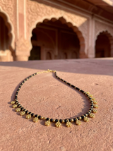 Collar Bronce Artesanal India Flores