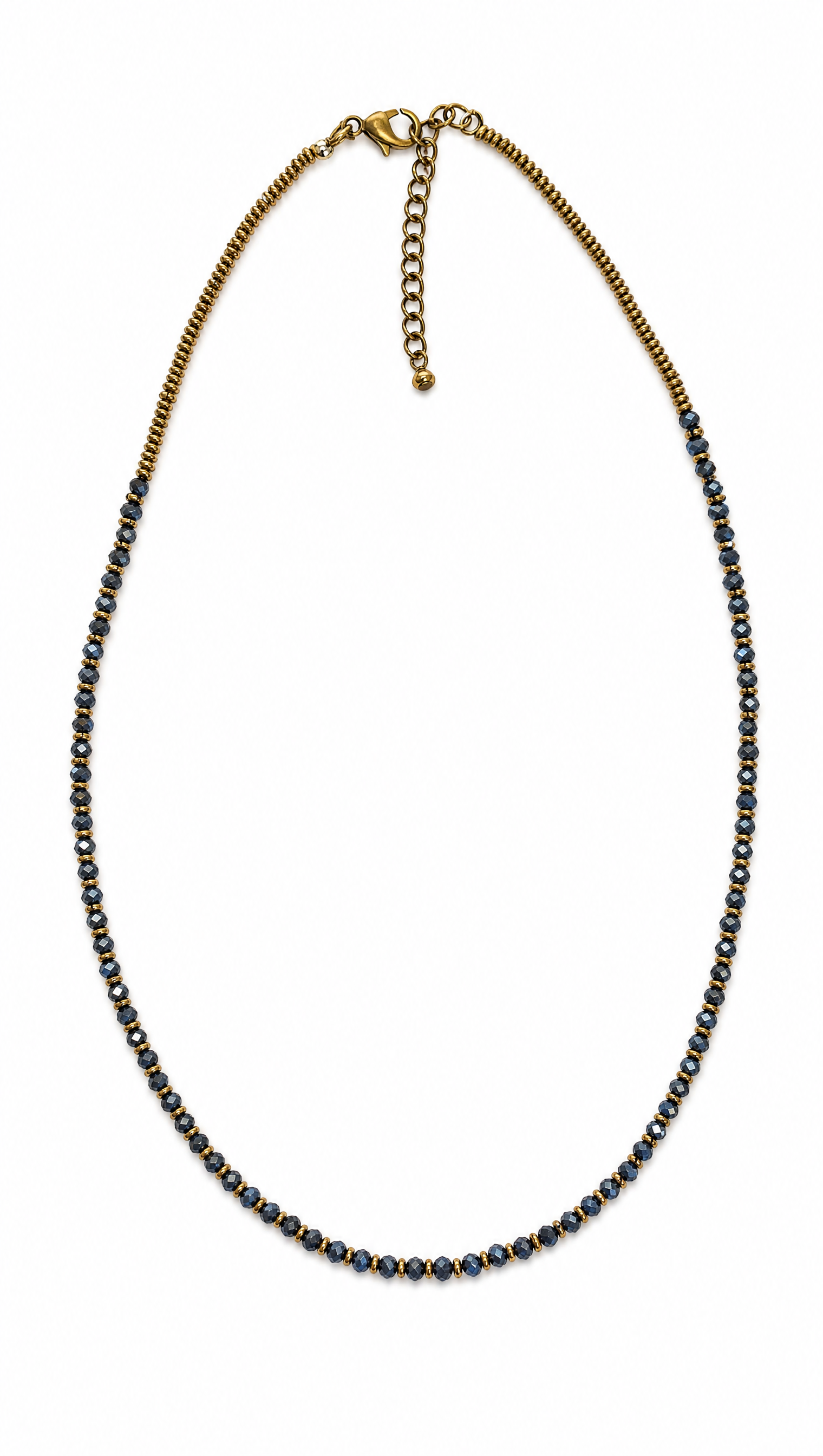 Collar Bronce Artesanal India Swarovski
