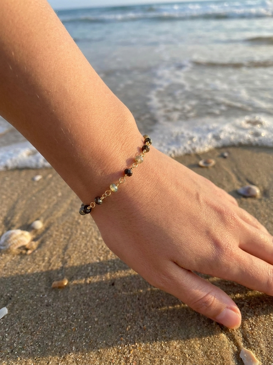 Pulsera Esferas Naturales