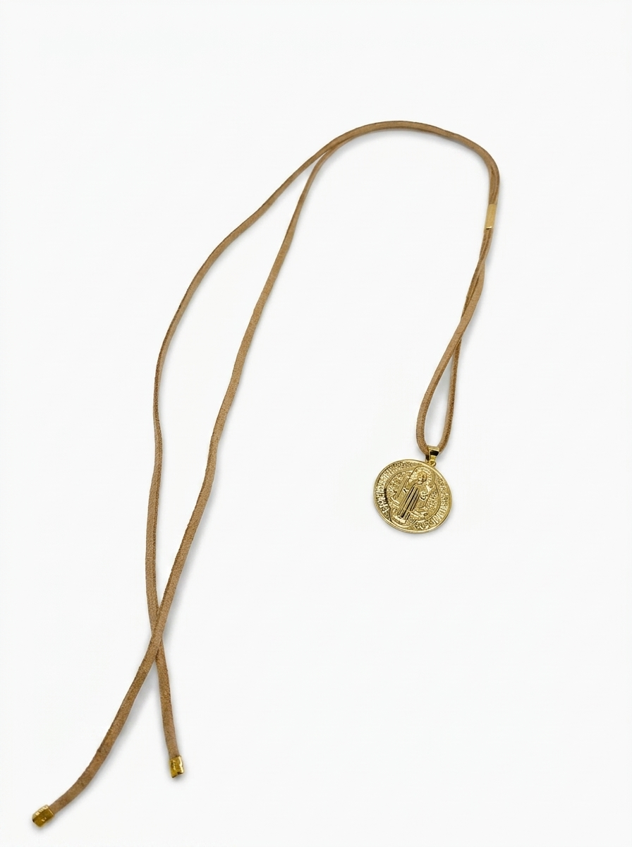 Collar Medalla San Benito