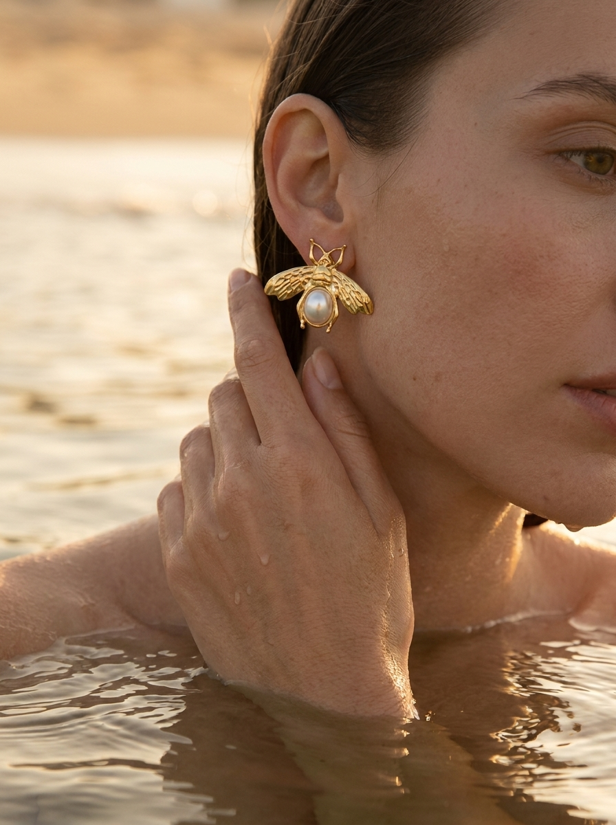 Aretas Abeja Perla