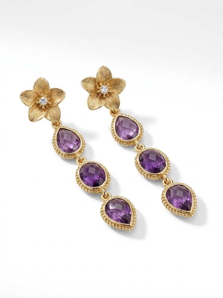 Aros Flor Cascada