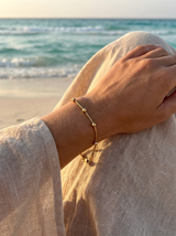 Pulsera constelación dorada