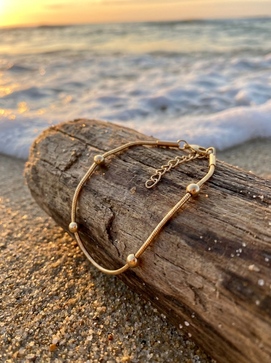 Pulsera constelación dorada