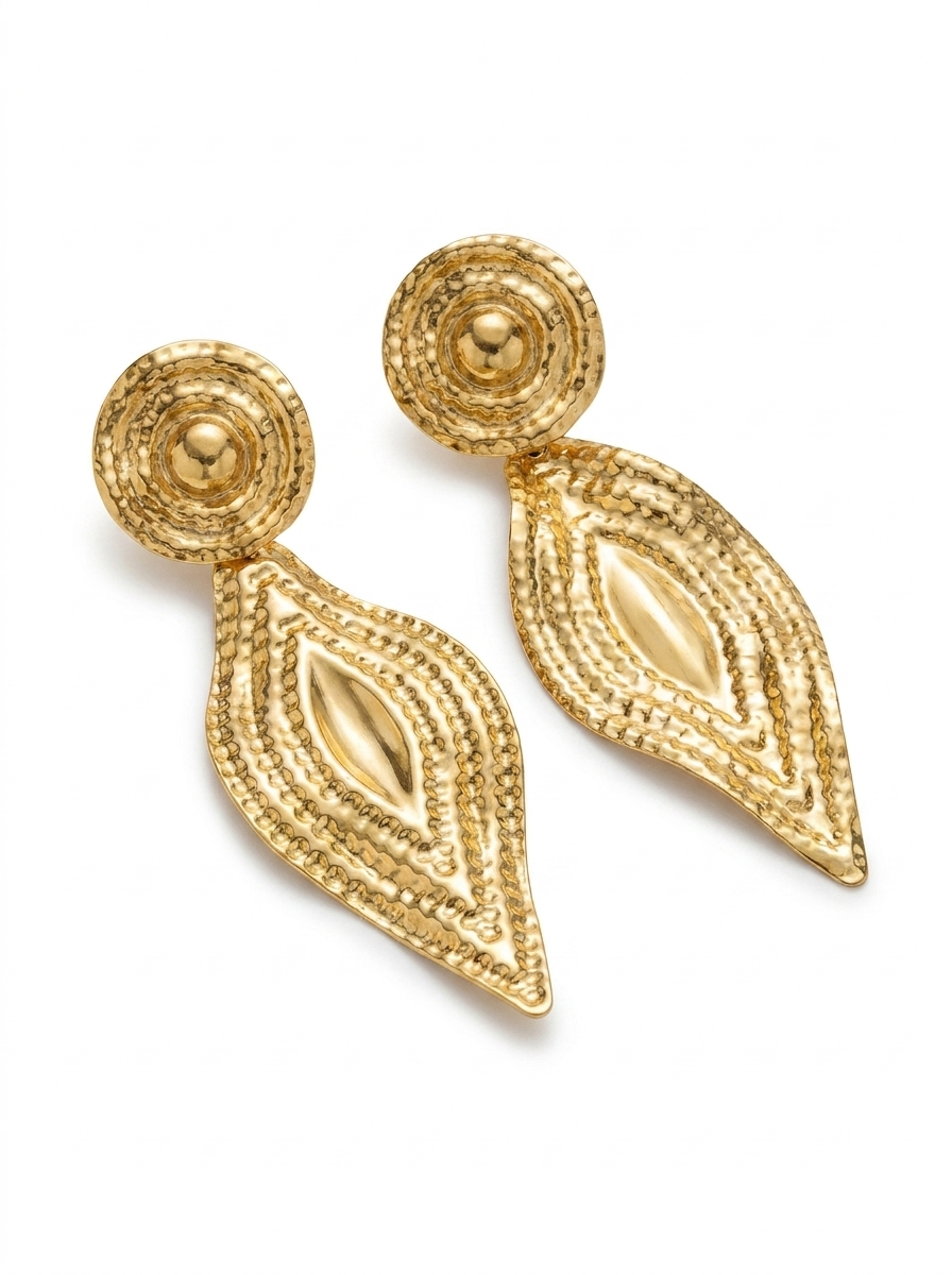 Aro Ojo Ancestral Dorado / Plateado