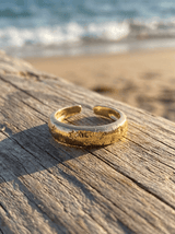 Anillo Cielo Estrellado Dorado