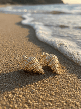 Aros Caracola Dorada