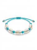 Pulsera Caracolas y Turquesa