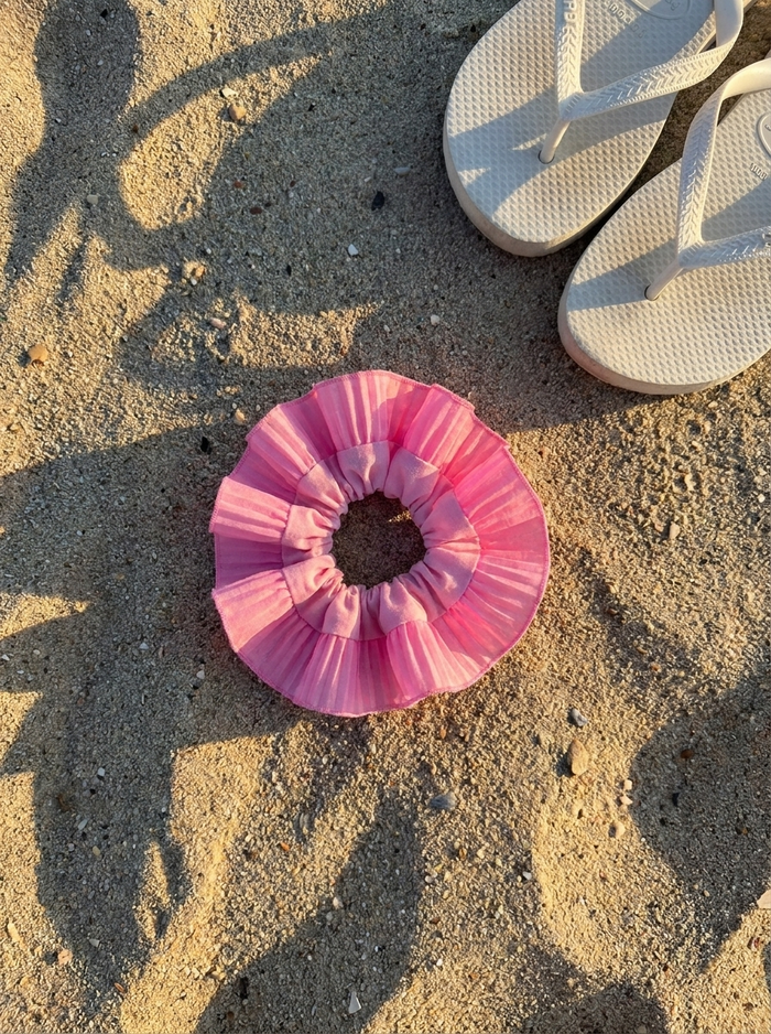 Colet Plisado Rosa