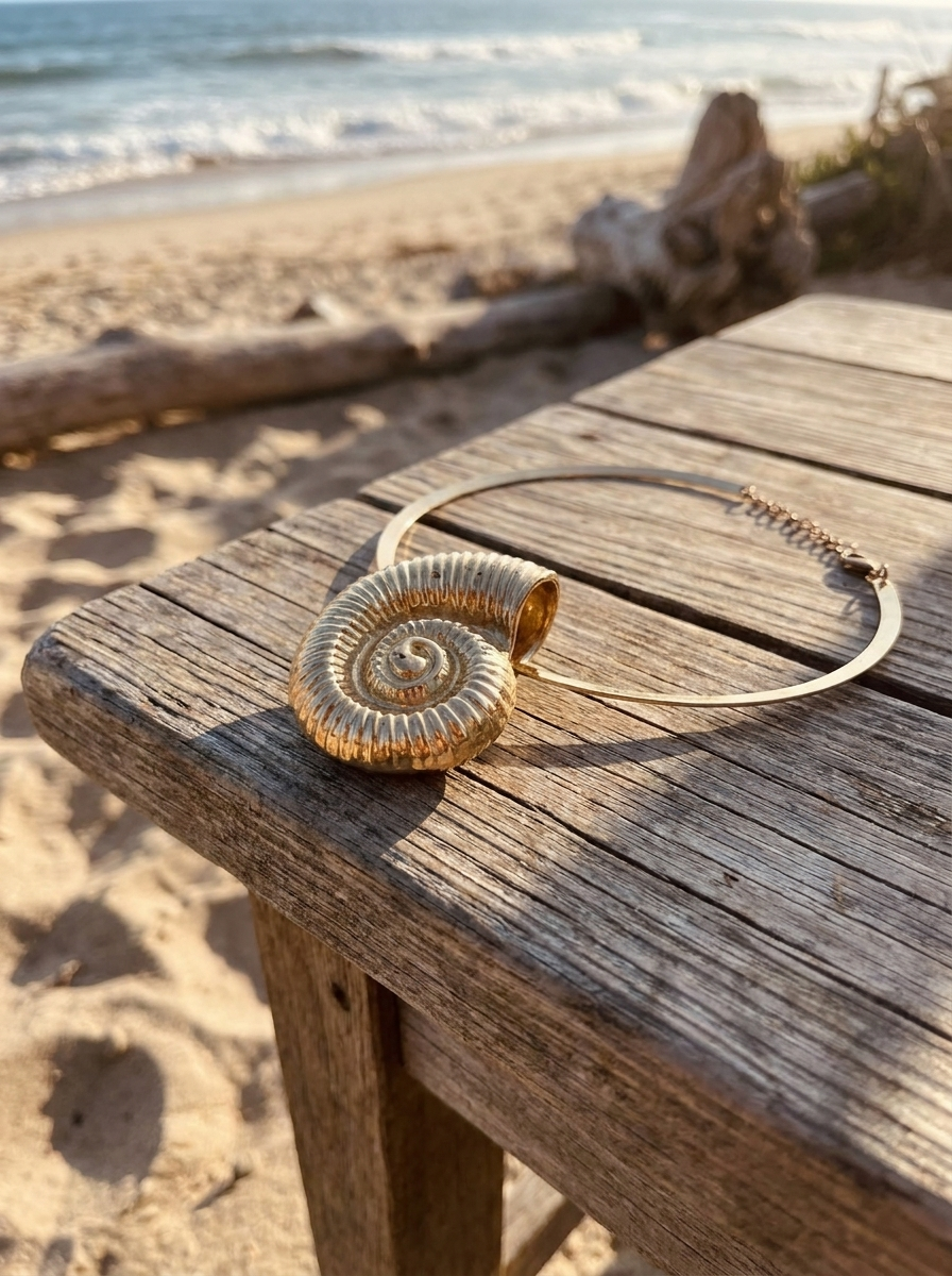 Collar Gargantilla Caracola